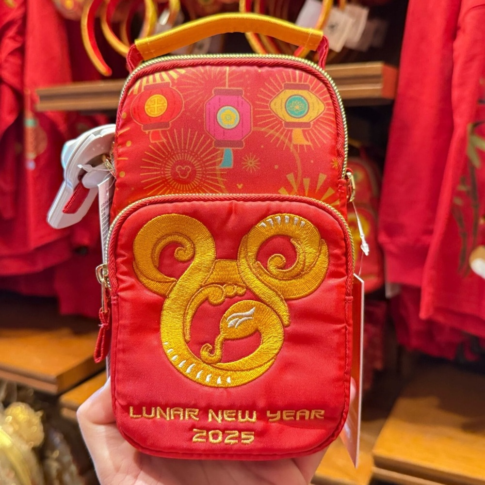 Disney Parks Lug Lunar New Year 2025 Crossbody Bag Year Of The Snake New